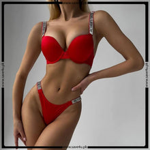 Load image into Gallery viewer, Elegant Thin-Padded Bra &amp; Panty Set
