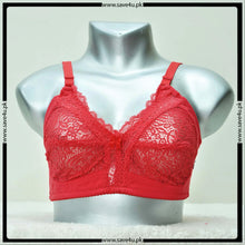 Load image into Gallery viewer, Non-Padded Floral Lace Design Comfy Wireless Bra
