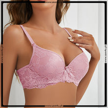 Load image into Gallery viewer, Wired Bra with Lace Trim Pads
