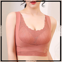 Load image into Gallery viewer, Adjustable Front Belt Padded Comfy Bra
