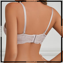 Load image into Gallery viewer, Wired Bra with Lace Trim Pads
