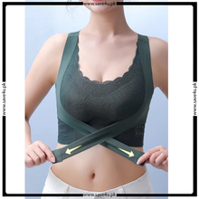 Load image into Gallery viewer, Adjustable Front Belt Padded Comfy Bra
