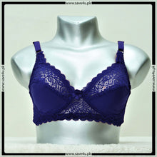 Load image into Gallery viewer, Lace Trim Non Padded Jersey Bra
