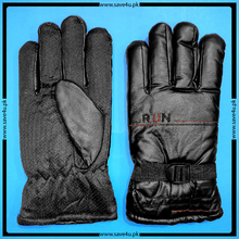 Load image into Gallery viewer, Faux Leather Men&#39;s Winter Fur Gloves
