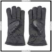 Load image into Gallery viewer, Faux Leather Men&#39;s Winter Fur Gloves
